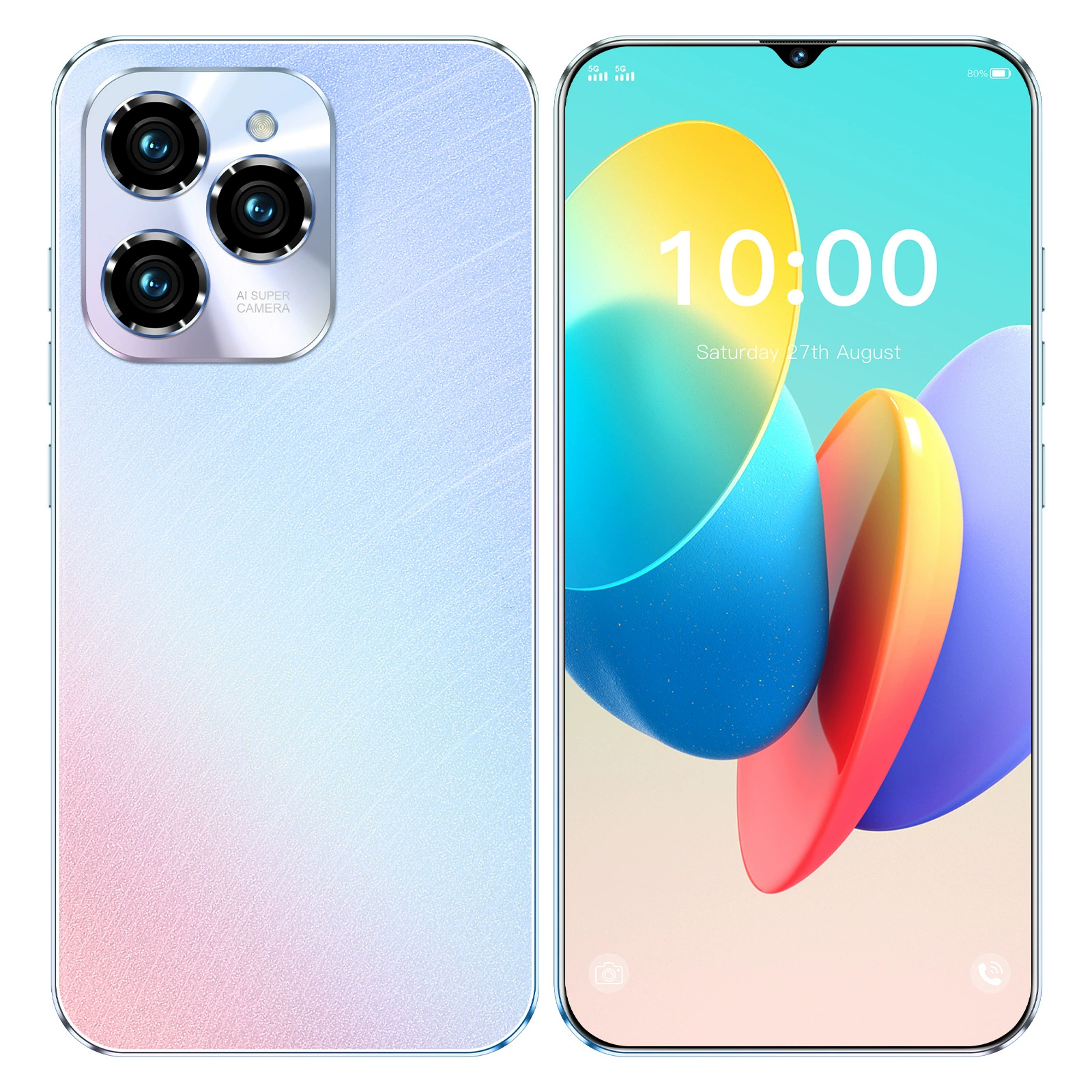 Смартфон Pro, умный мобильный телефон, 8-дюймовый экран, 16 ГБ