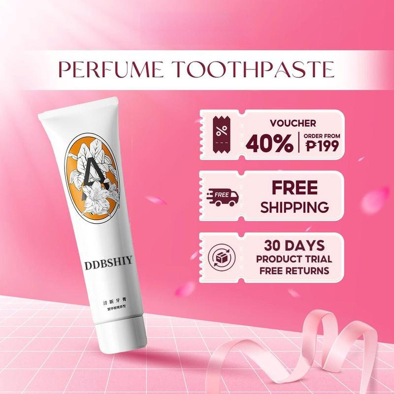跨境Fresh Toothpaste清新牙膏清新口气亮白牙齿去渍香水牙膏