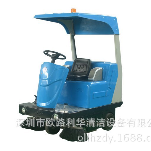 带顶棚驾驶式扫地机 物业小区电动扫地车车间扫地车