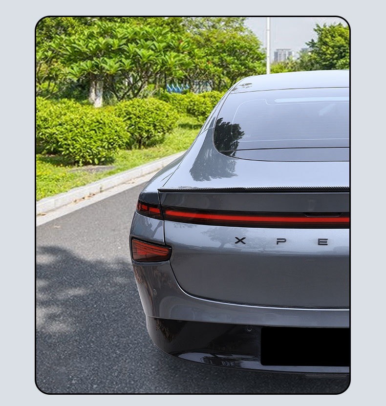 Suitable for Xpeng P7 Modified Blade Style Fixed Wind Sports Rear Wing, Xpeng P7 Special Punch-Free Automotive Supplies