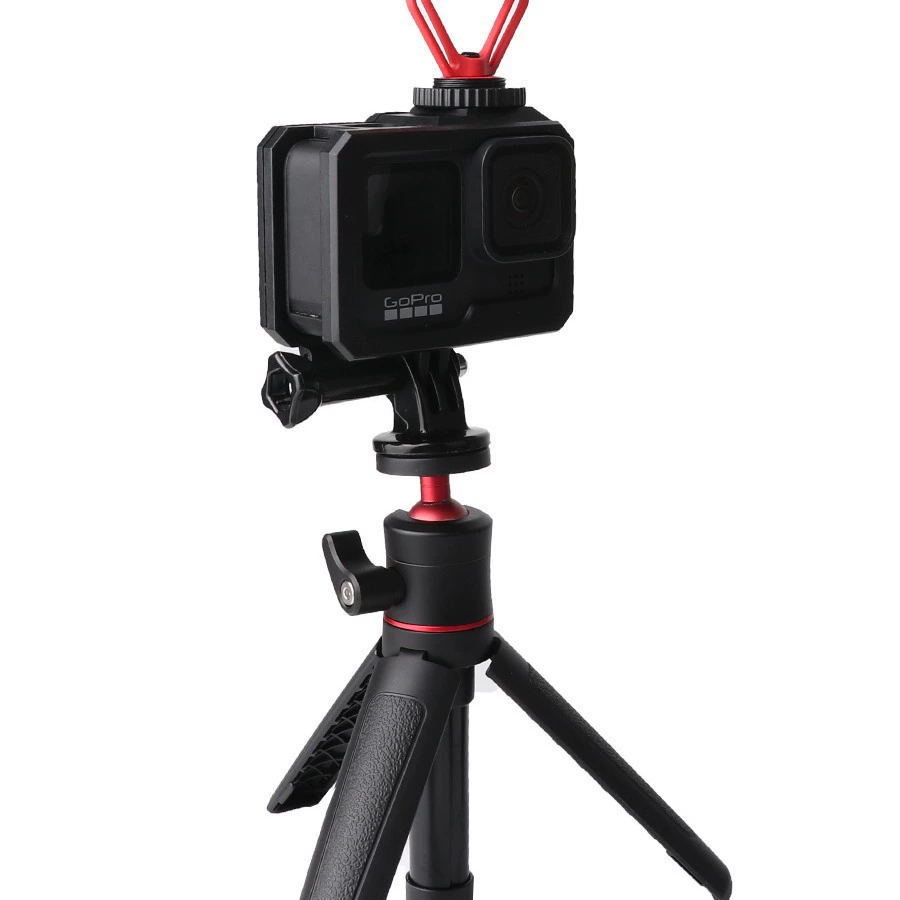 Защитная пластиковая рамка (GoPro) Hero9/10/11/12, холодная обувь, база и винт, прочная посадка