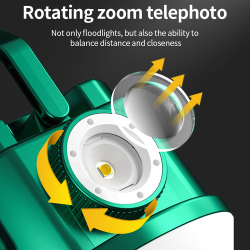 Outdoor solar rechargeable camping lamp multi-function waterproof camping lamp street stall night market lamp emergency rechargeable bulb