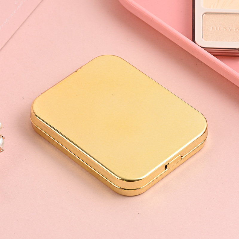 Espejo de Maquillaje Plegable de Doble Cara, ABS, Doble Cara, para Dormitorio y Baño