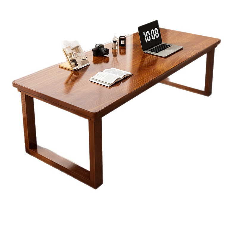 Escritorio de pierna de madera maciza, escritorio de esquina de dormitorio tipo l, escritorio de 7 caracteres, mesa de computadora junto a la cama para el hogar, escritorio de esquina, banco de trabajo