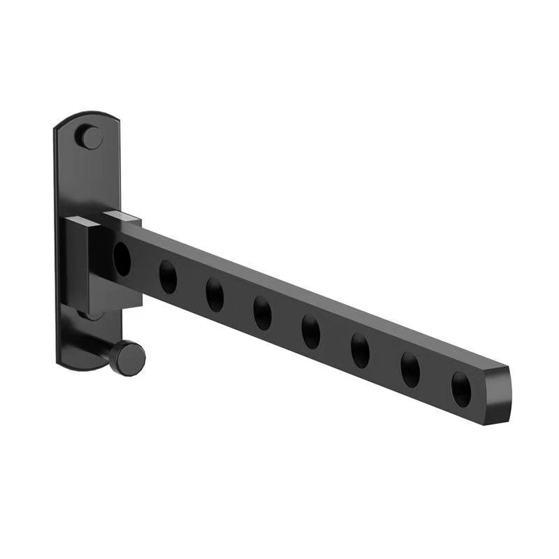 Percha de ropa montada en la pared sin perforar percha de ropa plegable percha de almacenamiento balcón montado en la pared inodoro interior