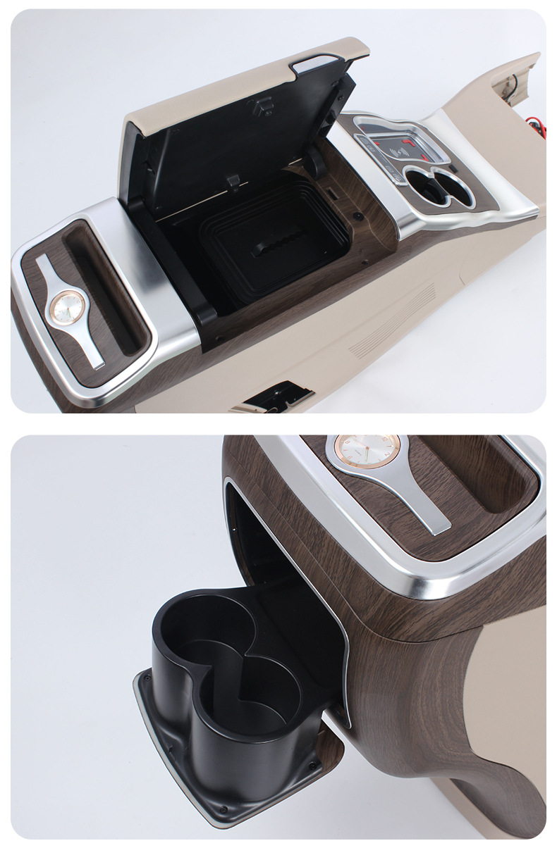 Suitable for Mercedes-Benz New Vito Armrest Box V260 Viano Armrest Box Car Interior 24 Models Vito Cross-Border Exclusive Supply