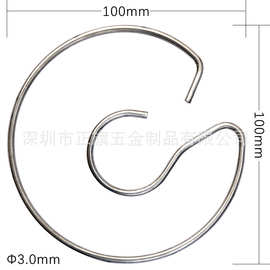 双口袋图表支架环 口袋图表挂钩 图片支撑环 金属圆形悬挂勾 学校