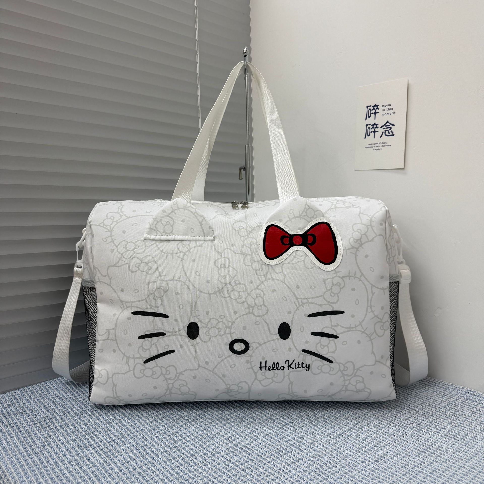 New Spring Travel Bag Cartoon Cute Luggage Single-Shoulder Handbag Gym Bag Travel Bag Large Capacity Crossbody Bag for Men