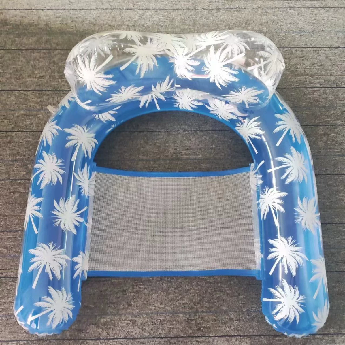 Трансграничный Новый U-образный плавающий ряд ПВХ Надувное Сетчатое сиденье плавающий ряд Складной плавающий горб постельного листа плавающий ряд в наличии