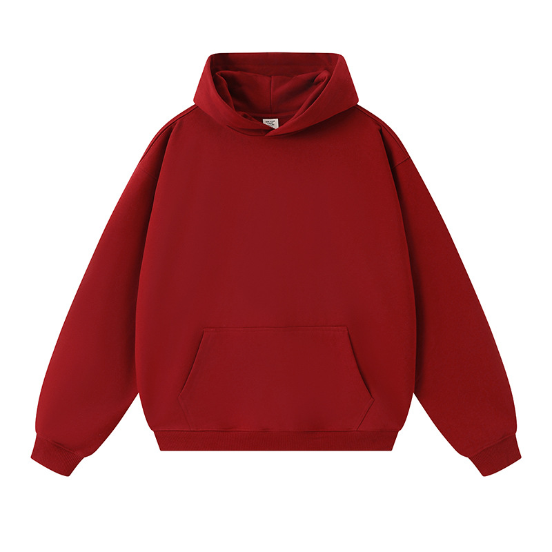 Otoño y invierno 450 gramos de pesado hookah logotipo impresa camiseta cultural de grupo camiseta publicitaria suéter personalizada