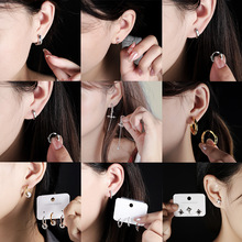 耳钉女时尚高级感珍珠耳饰简约百搭耳环男小众气质饰品新款配饰潮