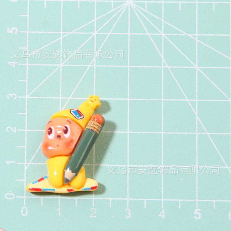 新款小号星星人树脂饰品配件 diy手机壳发夹洞洞鞋扣配饰材料批发|undefined