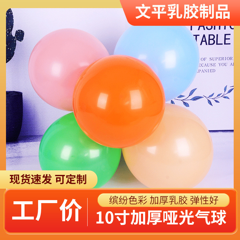 Matte balloon