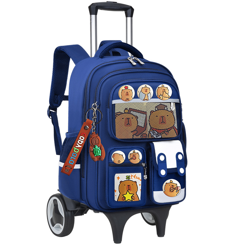 26 nuevas mochilas de tirón para estudiantes de primaria 236 tarjetas de carga para niños Bala mochila de hombro de gran capacidad