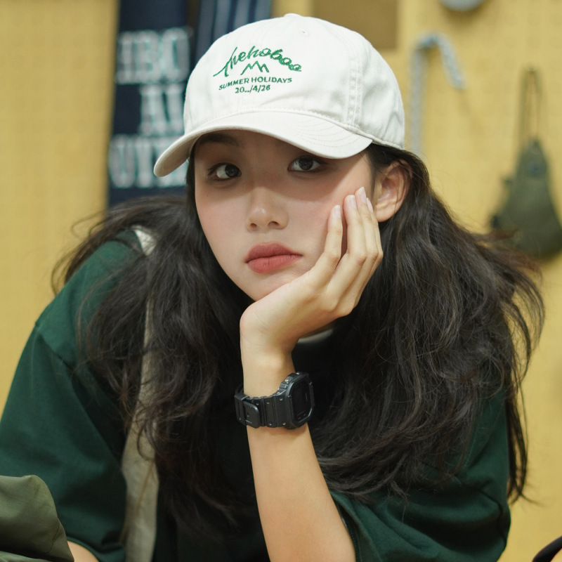 高馬尾野球帽を刺すことができる女性夏2023ネット赤鸭舌帽日焼け止め帽半空頂日よけ帽は顔が小さい|undefined