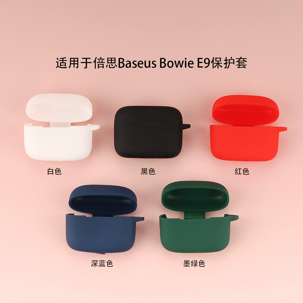 Совместимые наушники, силиконовый защитный чехол, E9, Bluetooth