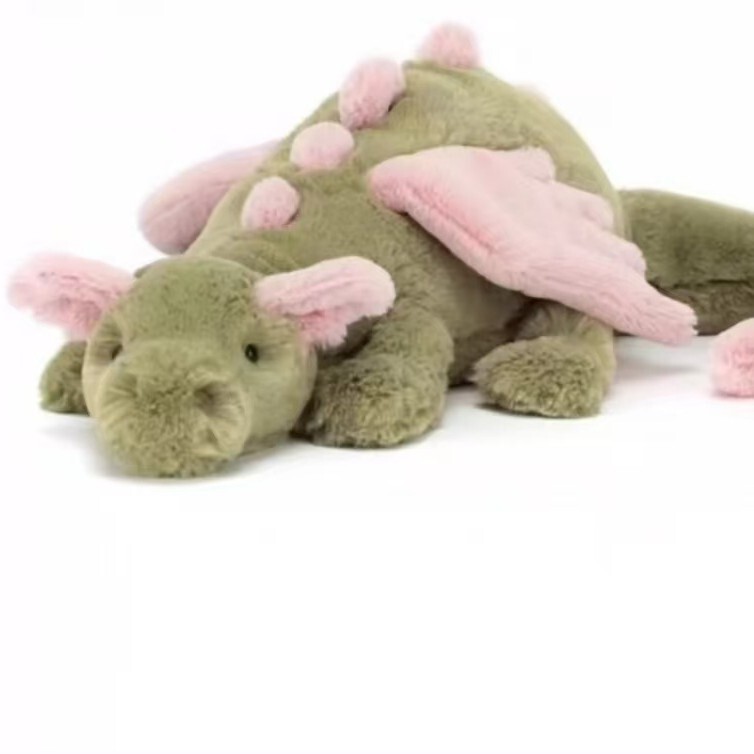 New Matcha Flying Dragon Series // Snow Dragon Black Dragon Stuffed Toy Baby Soothing Doll New Matcha Flying Dragon Series // Snow Dragon Black Dragon Stuffed Toy Baby Soothing Doll