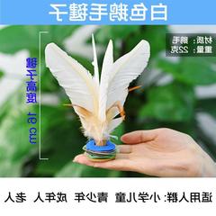 Factory direct sales competition goose feather shuttlecock for adults and children fitness colorful chicken feather shuttlecock for primary and secondary school students