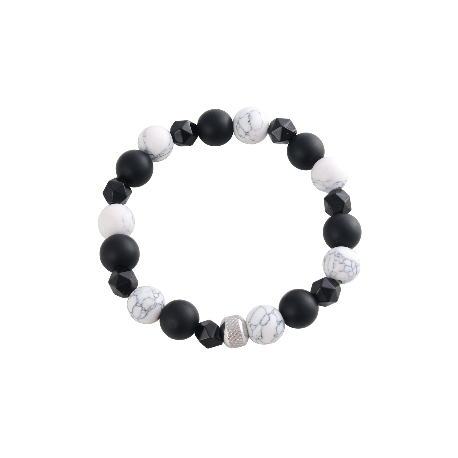 Simple Style Geometric natural stone Bracelets 1 Piece