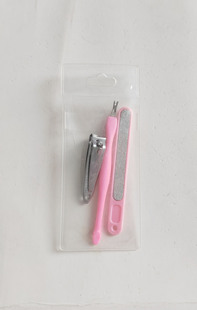 Nail tools suit nail clippers nail file manicure V-shaped dead skin fork nail clippers manicure tools 3-piece set