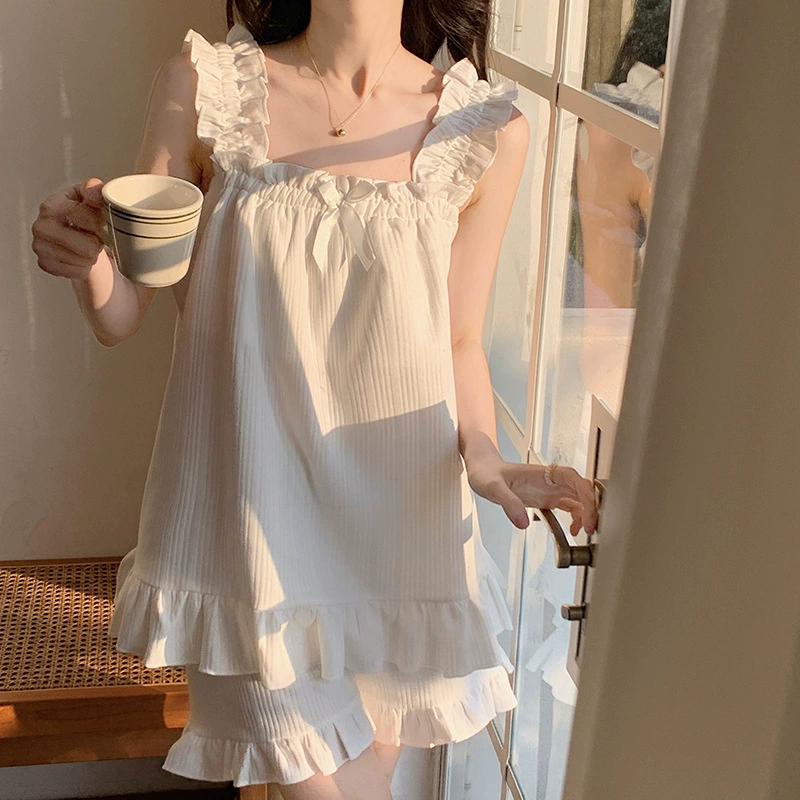 Top with cups, knitted pijama, sexy set