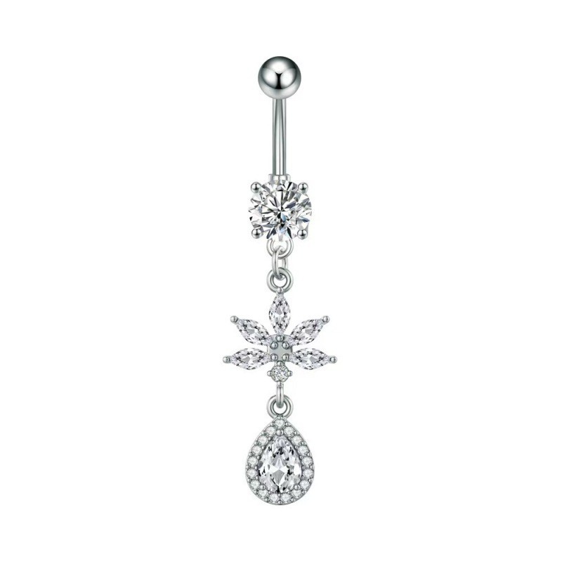 Labret piercing jewelry detail image
