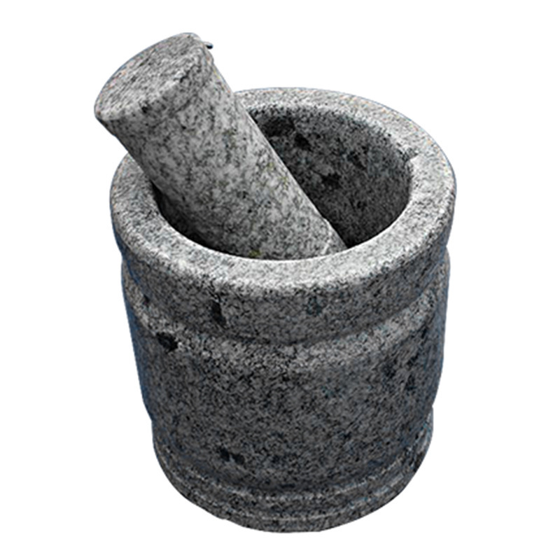 Molinillo de ajo, mortero de piedra natural, molinillo, machacador de piedra, mortero de ajo, pelador de ajo, gadget de cocina, prensa de ajo