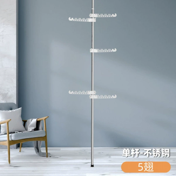 Stainless steel standing five wings
