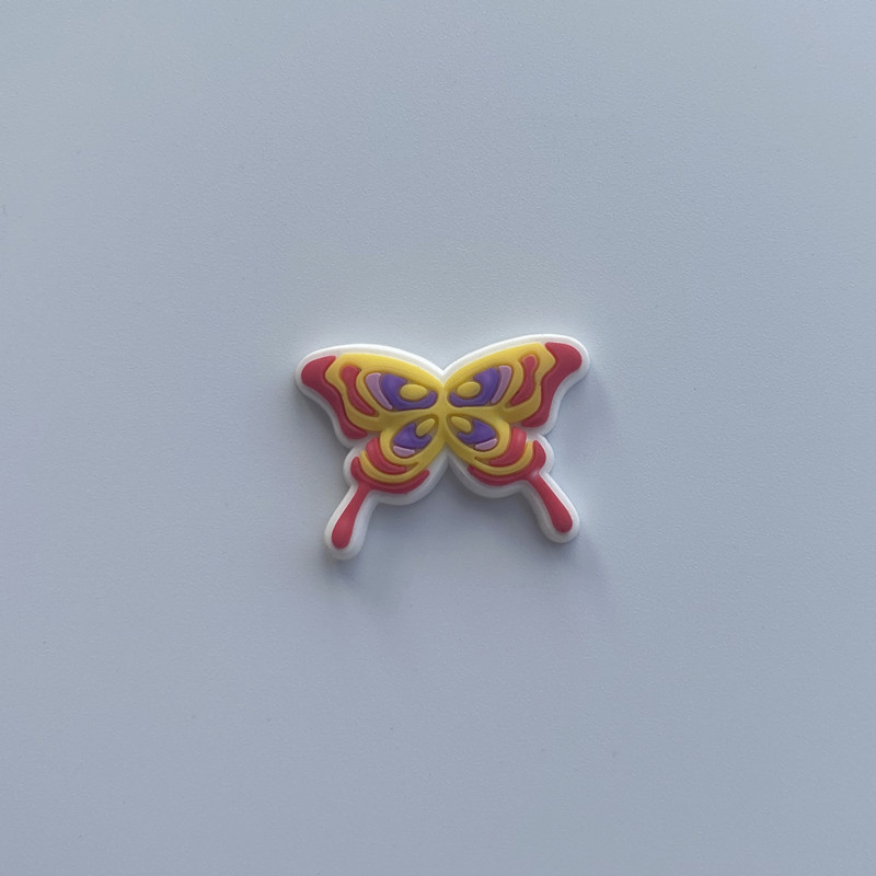 Amazon transfronteriza zapatos flor paz amor PVC de dibujos animados de goma suave agujero zapatos accesorios zapatos decoraciones accesorios en stock