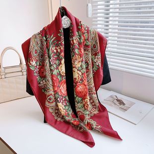 Этнический плащ, накидка, модный удерживающий тепло универсальный шарф, в западном стиле