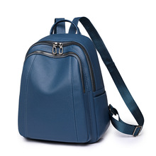 pu大容量双肩包2023新款冬季时尚复古女包休闲复古女士双肩背包女