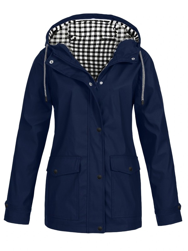 Amazon eBay 秋冬新作ジャケットチェック柄フード付きスリーインワン 0.05kg 点セットアウトドア登山服防水アウター|undefined