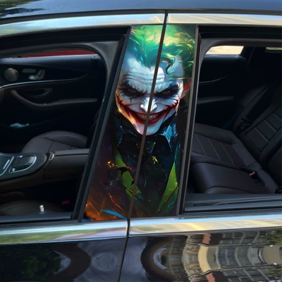 Body sticker protective film black Wukong painted Meidu - xc07-1-pair-of-main-and-co-pilot