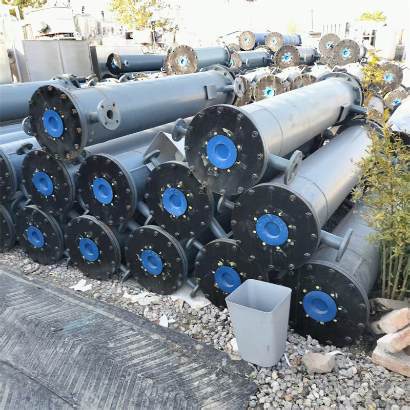 转让二手石墨冷凝器  化工真空冷却设备 二手工业冷凝器