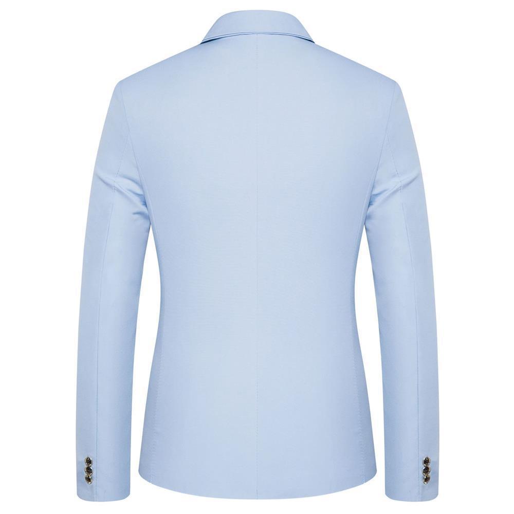 Herren Sakko Color-blocking Stil Für Frühling Und Herbst_voghion.com