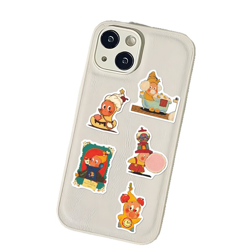 132 スターマンステッカー、かわいい手描き漫画ヒーリングインスタイル人気の携帯電話ケース、iPad ステッカー、防水|undefined