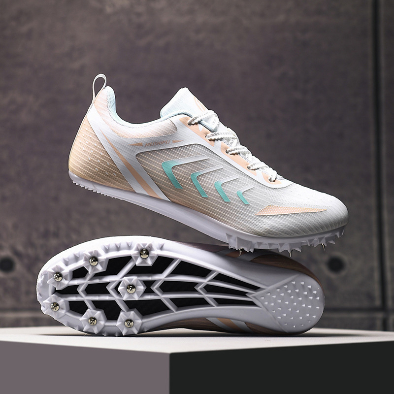 2025 Spring Male Teenager Track and Field Shoes Nail Shoes Football Shoes Cross Border Training Shoes Marathon Running sneaker