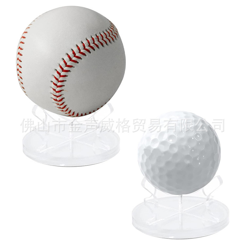 2pcs Love Sports Tennis Softball Holder Baseball Display Stand Star Signature Small Ball Golf Stand