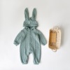 Children's demi-season thermal underwear, clothing suitable for men and women girl's, rabbit, retro bodysuit, sweater, loose fit