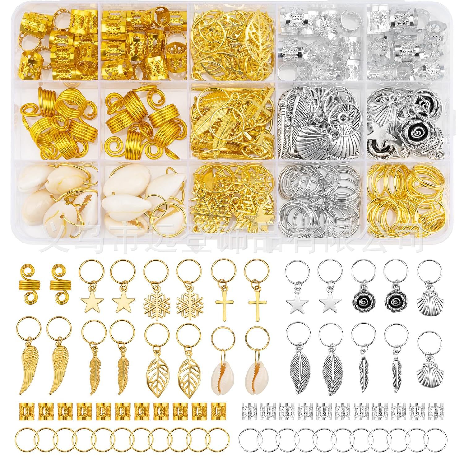 220 pice cross-border diy braided hair ring 17 women hair accessories braided pendant accessories amazon braid hair accessories