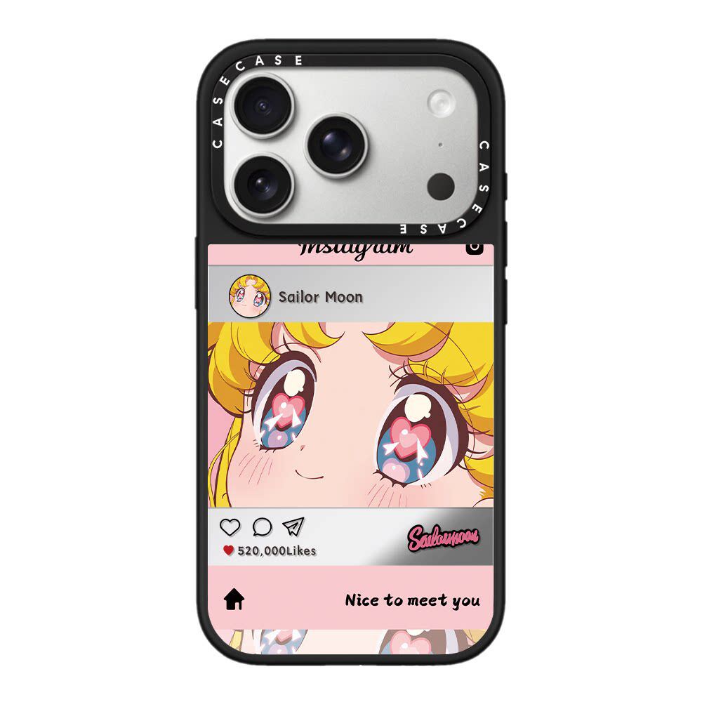 联名甜酷少女ins窗口美少女战士适用iphone17pro手机壳14plus日韩