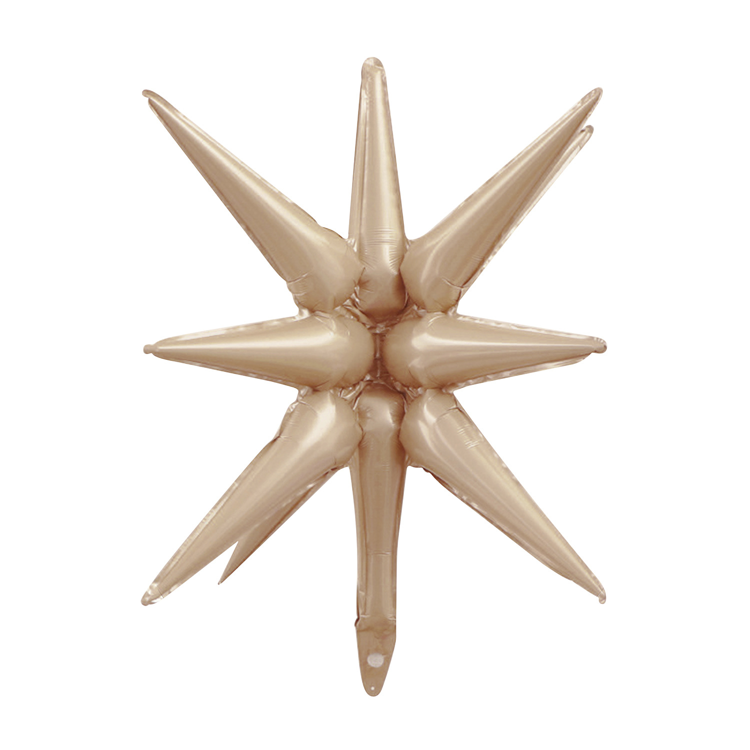 Transfronterizo de 22 pulgadas explotando una estrella en gota de agua brillante de aluminio 4D película de aluminio globo de aluminio diseño de fiesta de cumpleaños image 15