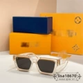 Transparent frame gray lenses