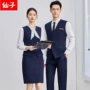 接待春秋款经理职业工作服
