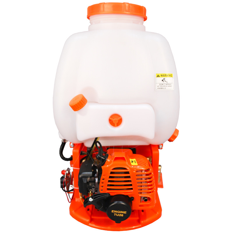 Transfronterizo tipo mochila de arranque manual pulverizador de alta presión varilla de pulverización de acero inoxidable barril de pulverización agrícola y forestal para frutas y verduras