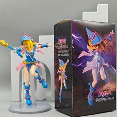 周辺モデルフィギュア 遊戯王 武藤遊戯 黒魔導少女 アニメ置物 電子ゲームセンター