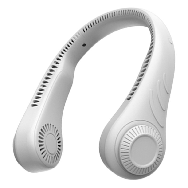 Popular Internet Celebrity mismo estilo perezoso Halter Blade-libre usable deportes pequeño ventilador eléctrico fábrica de carga ventilador USB