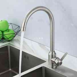 GD53304不锈钢洗菜盆洗碗池 冷热水槽旋转面盆洗衣家用厨房水龙头