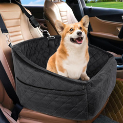 スポット防水カーシートは小型犬ペットシートに適しており、収納袋付き、ベルトを挟む