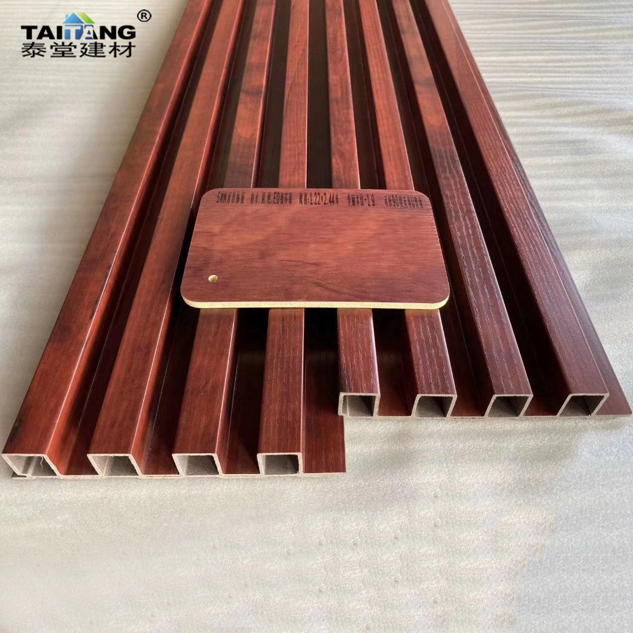 Fábrica de paneles de pared de rejilla al por mayor paneles de pared Great Wall Bump Eco madera bambú fibra de madera rejilla pared de fondo de TV